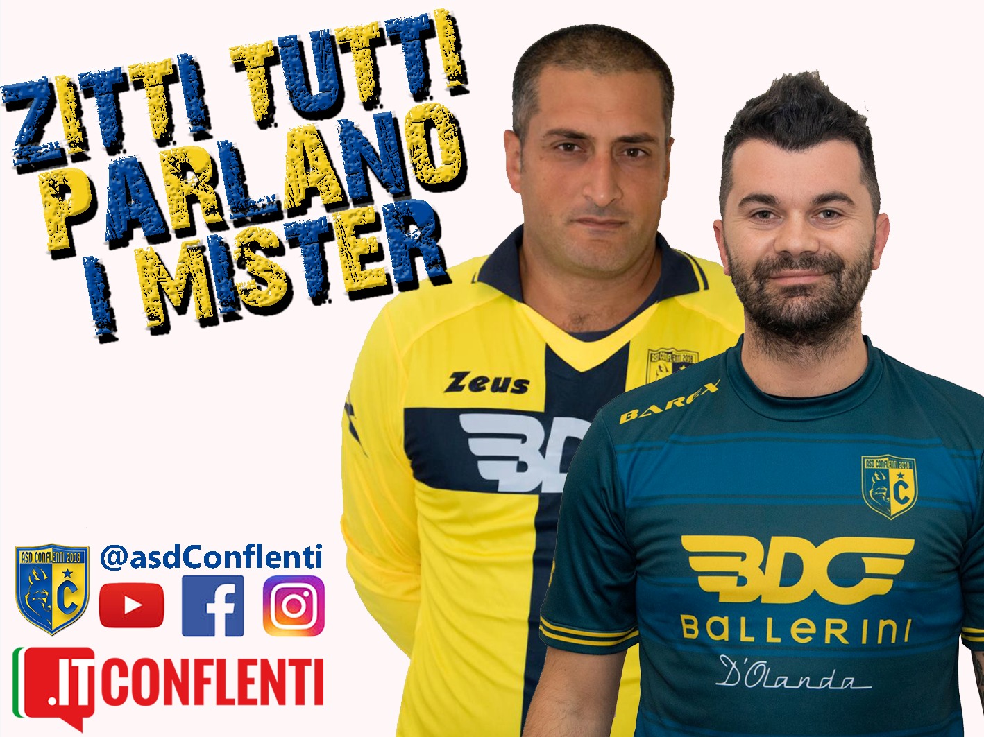 Zitti tutti, parlano i mister! La video intervista di Giovanni e Raffaele.