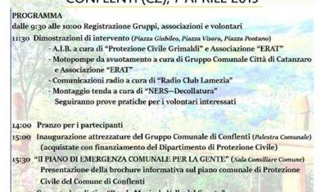 Protezione Civile. evento 7 aprile