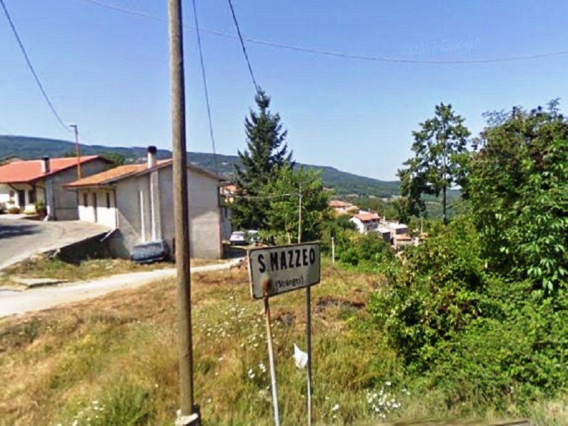 San Mazze. Cartello