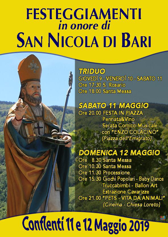 San Nicola Programma