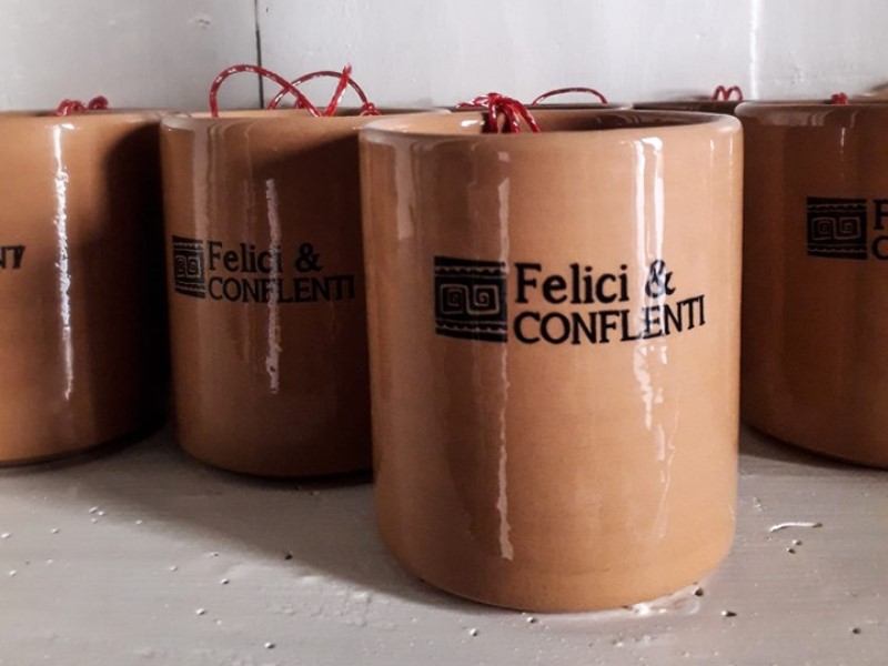 laboratori per bambini: Bicchieri In Terracotta