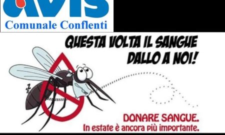 Raccolrta periodica del sangue Avis Luglio