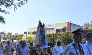 processione della Madonna a Borgo Ticino
