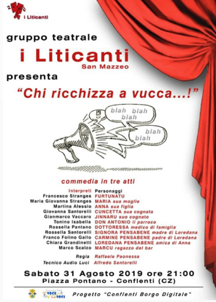 I Liticanti: gruppo teatrale locandina evento