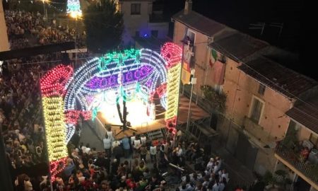 Luni: il palco visto dall'alto