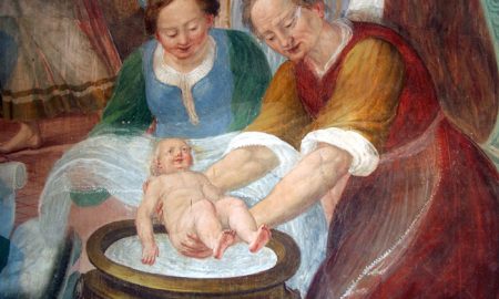 Il parto: La Mammana quadro