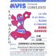 Donazione Avis a San Mazzeo: locandina