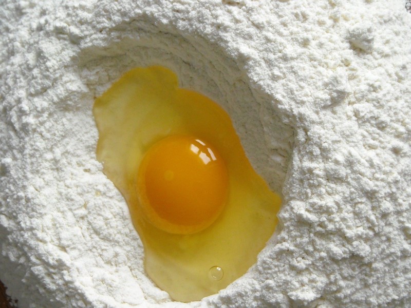 Uova e farina: ingredienti dei turdiddri