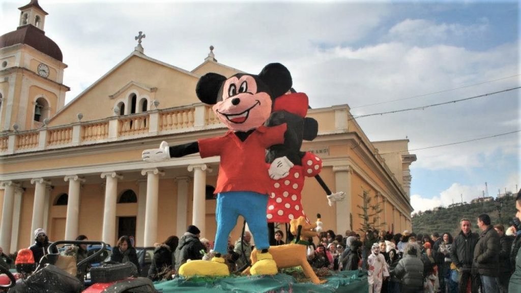 Carnevale a conflenti Sfilata