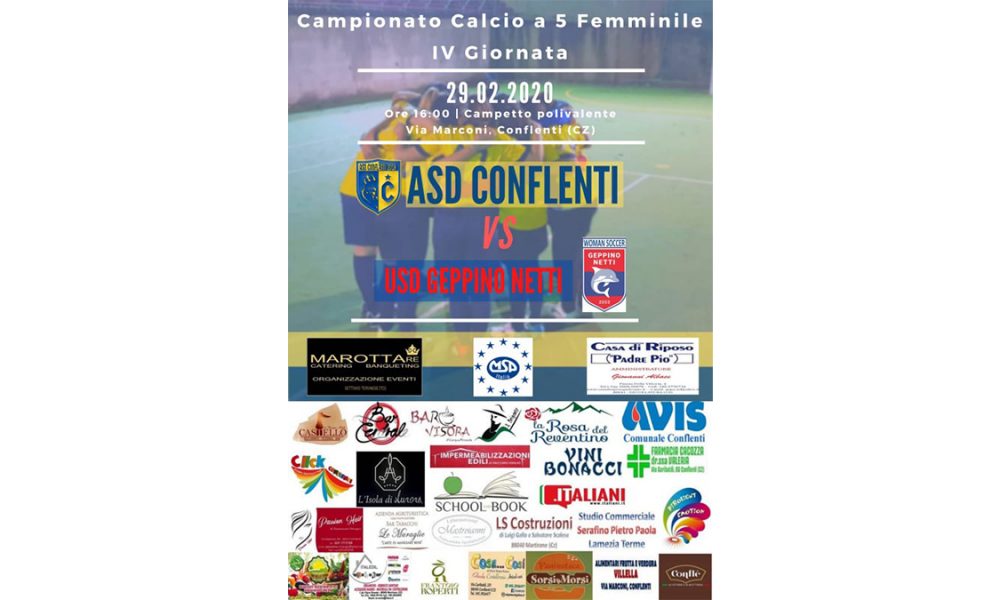 IV giornata del campionato Femminile