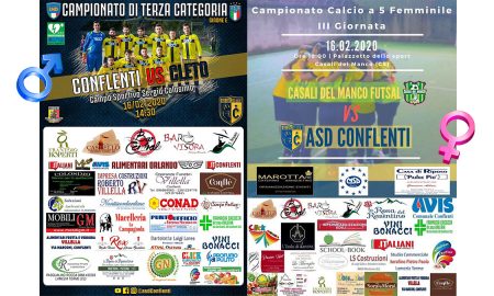doppio appuntamento: due partite