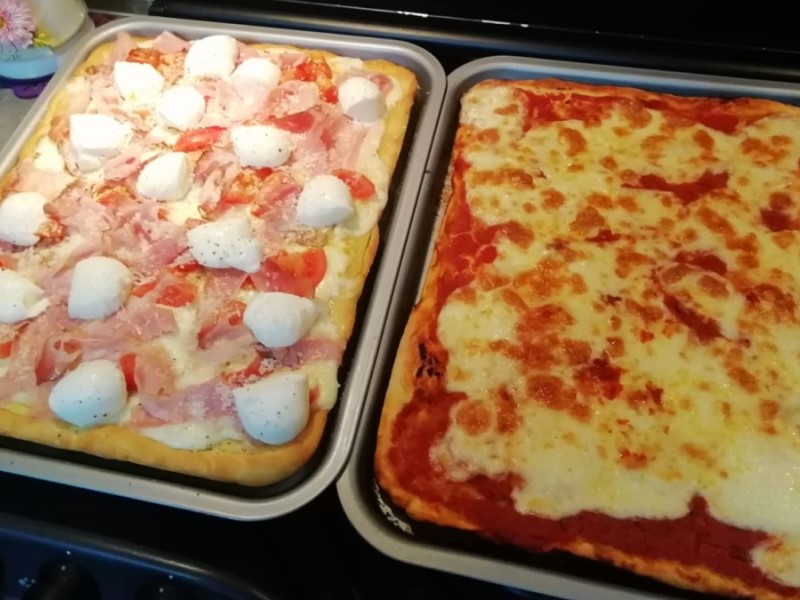 quarantena in cucina: Pizza