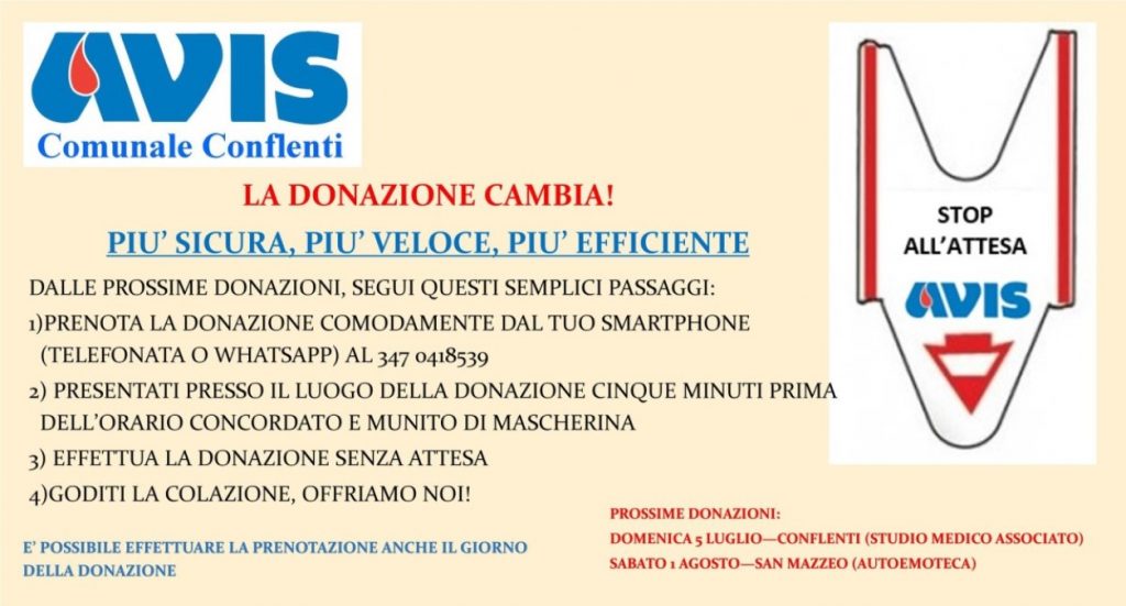 Donazione Avis