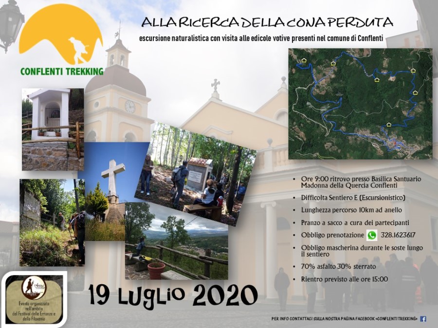 Alla ricerca della cona perduta: Locandina Escursione