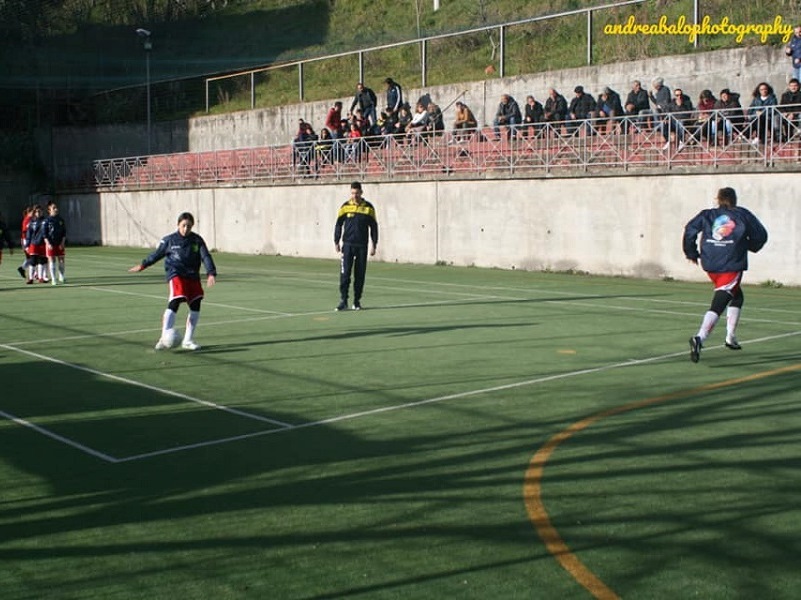 mister e fiorella durante il Riscaldamento