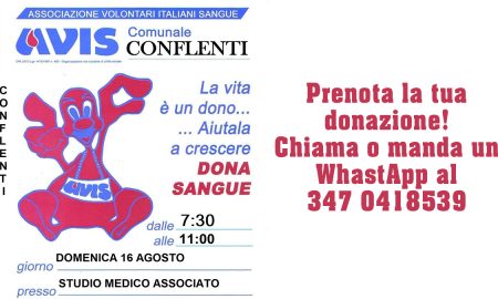 raccolta periodica di sangue Avis