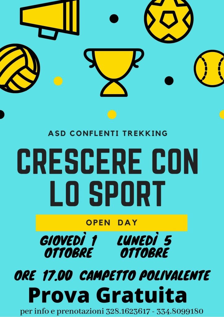 Crescere Con Lo Sport Locandina