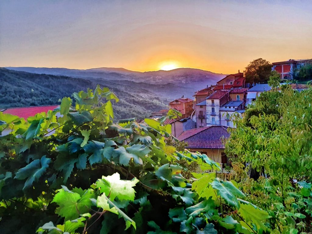 Un Magico Tramonto Di Settembre