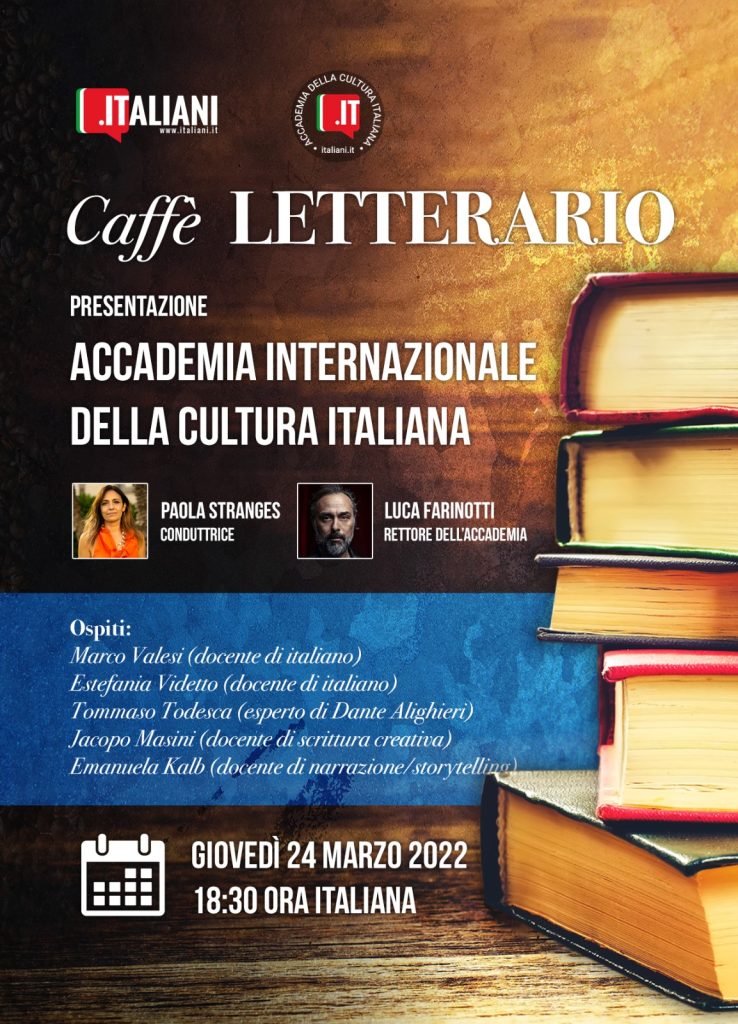 Caffe Letterario accademia internazionale cultura italiana
