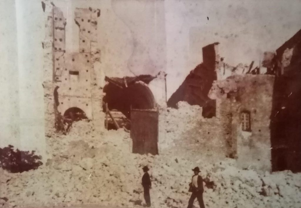 Terremoto 1905 Martirano Distrutto