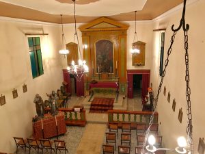Borgo Aguiaro-interno dell'oratorio