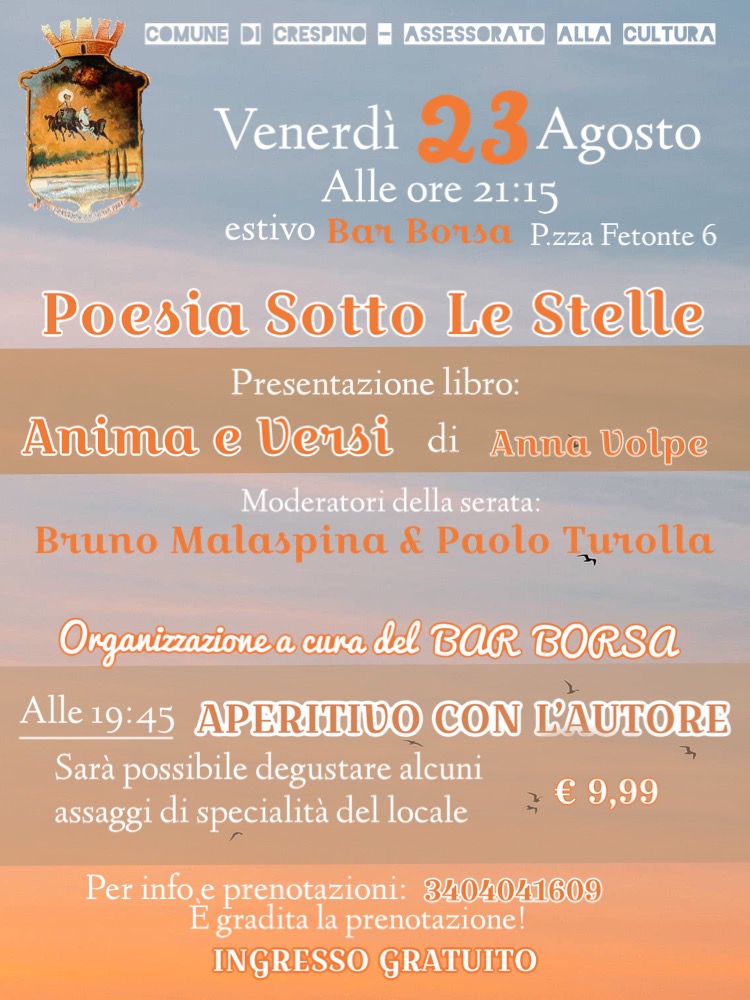 venerdì 23 agosto