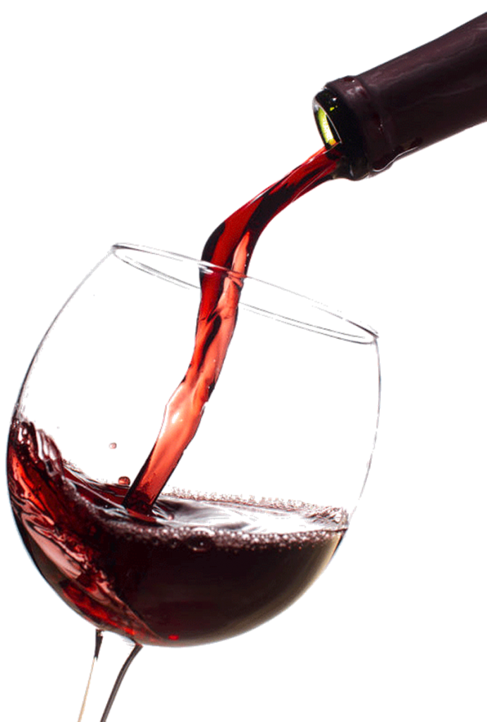 Il vino Clinto - Versare Il Vino nel calice