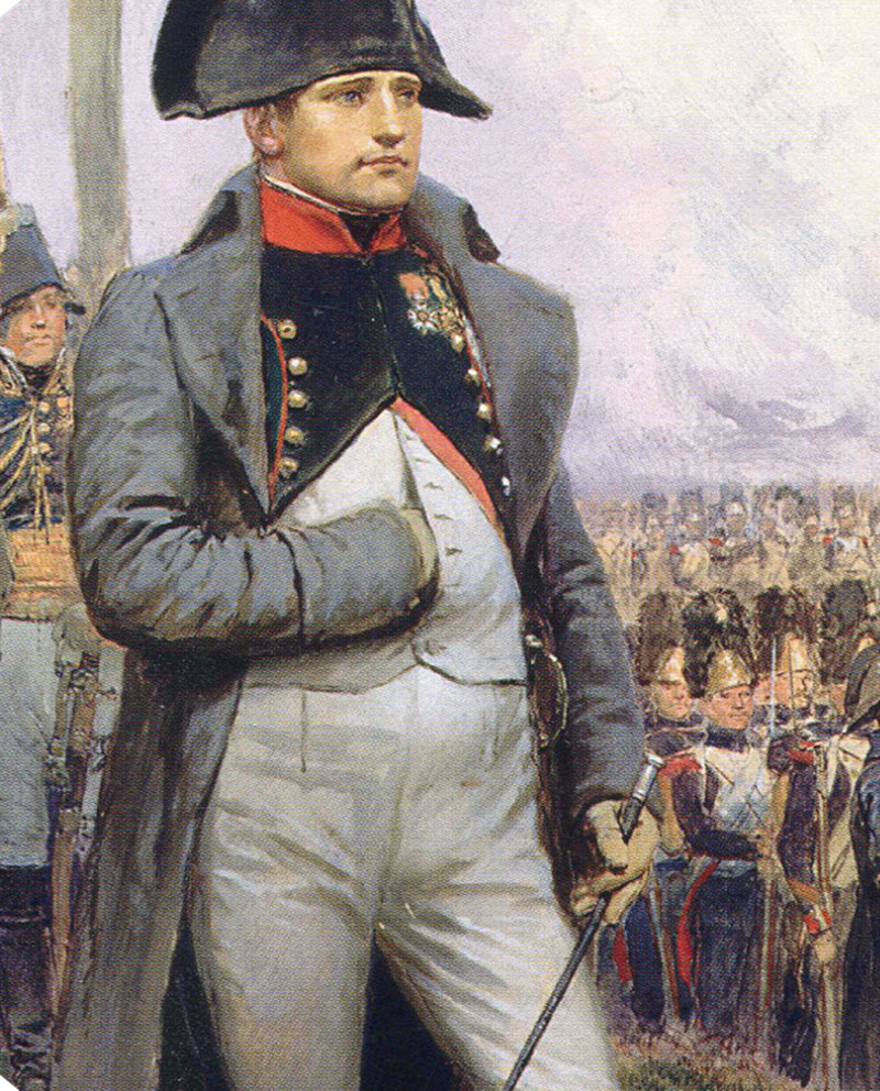 Napoleone contro Crespino - Napoleone nella sua classica posa