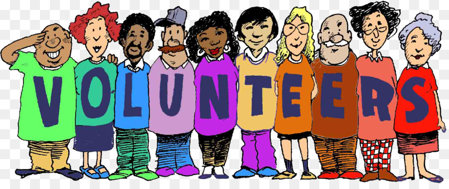 Volontariato in Polesine - Volontari con maglietta colorata