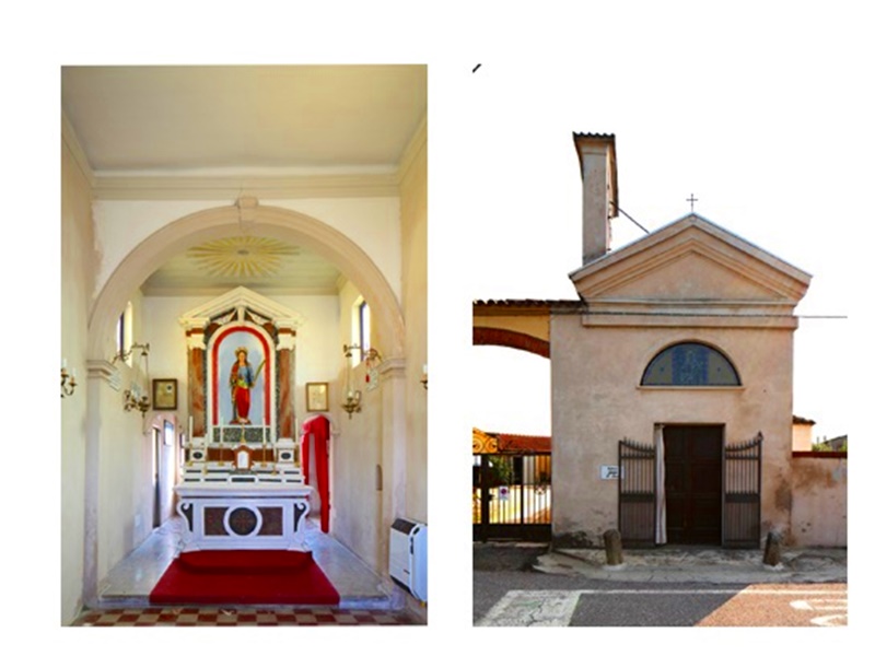 Oratorio di Santa Lucia - Chiesa Di Santa Lucia in facciata e gli interni