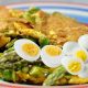 Asparagi con le uova - Omelette e asparagi