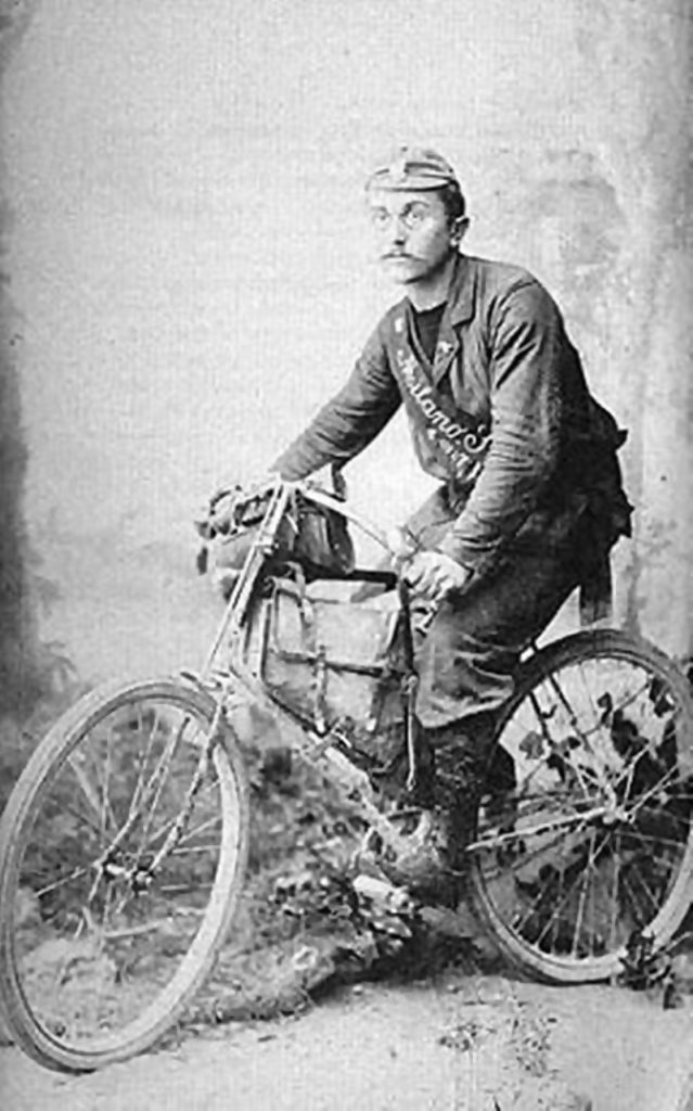 Luigi Masetti - In Posa sulla bici