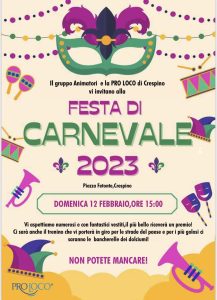Carnevale a Crespino - locandina degli eventi