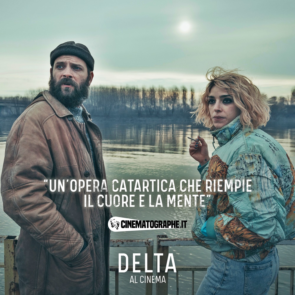 Delta con Alessandro Borghi- Delta Del Po in locandina