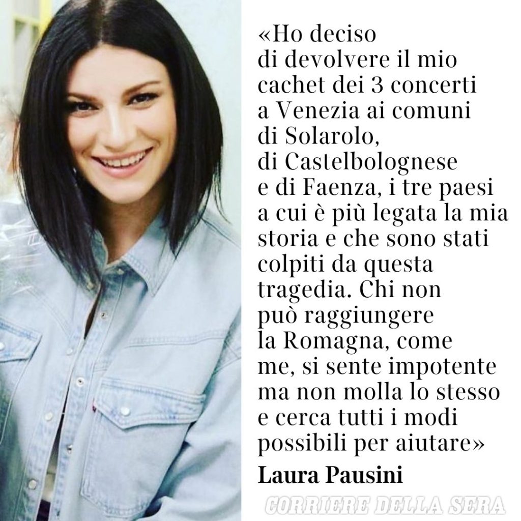 Pausini - Laura Pausini e la sua dichiarazione