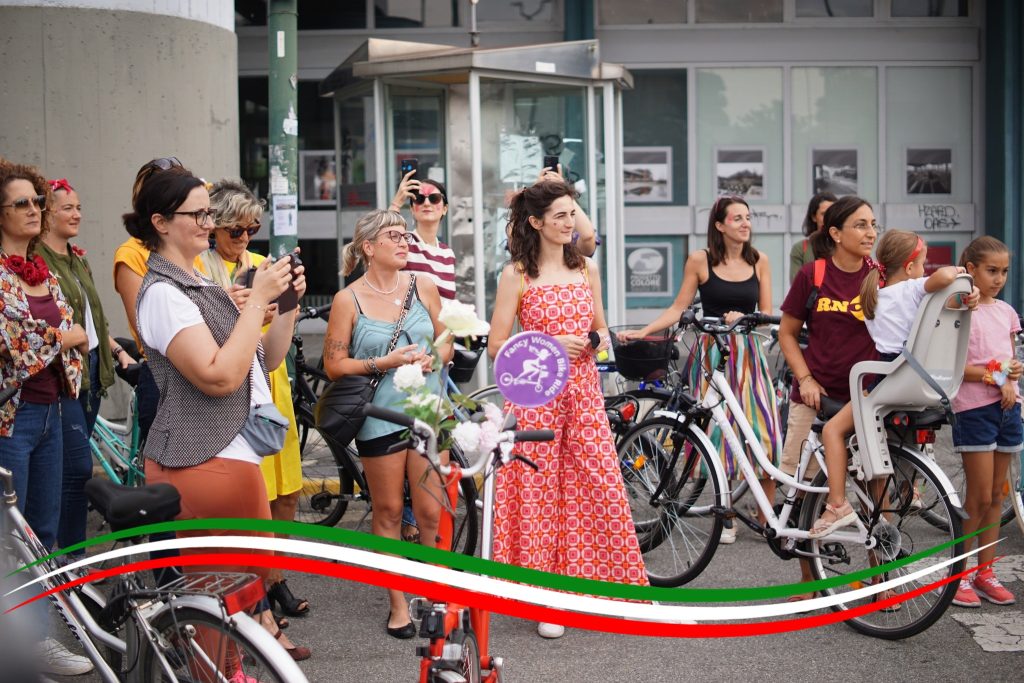 Fancy Women Bike Ride- Rovigo in foto