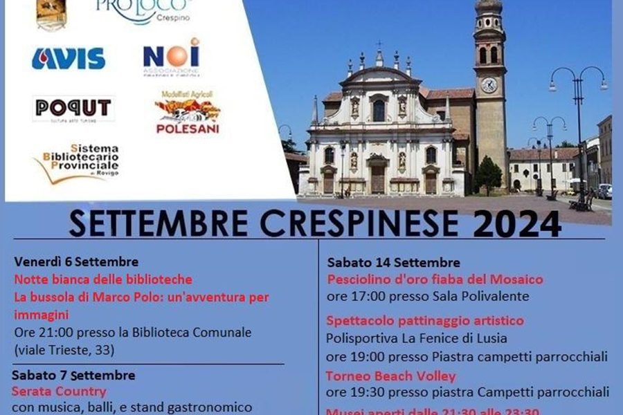 Settembre crespinese - locandina