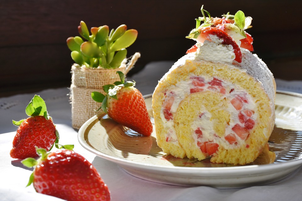 Rotolo Alla Fragola