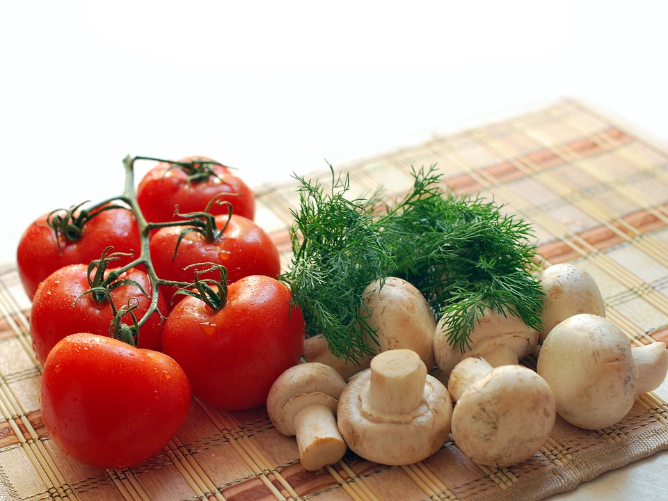 Ottobre Funghi Pomodori