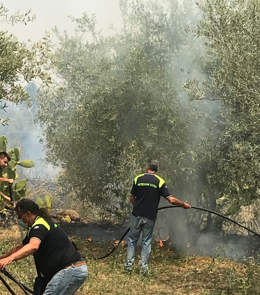 Incendi Protezione Civile Fiamme