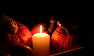 Commemorazione Halloween Lumino Zucca