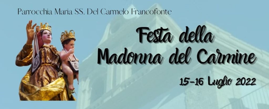 Festa Della Madonna Del Carmine Immagine