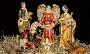 Sacra Famiglia Presepe Madonna