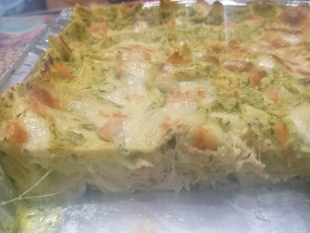 Lasagne Verdi Con Zucchine E Salmone Da Mangiare