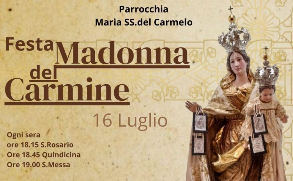 Festa Della Madonna Del Carmine