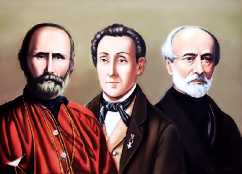 nicola ricciotti - immagine di Ricciotti, Garibaldi e Mazzini