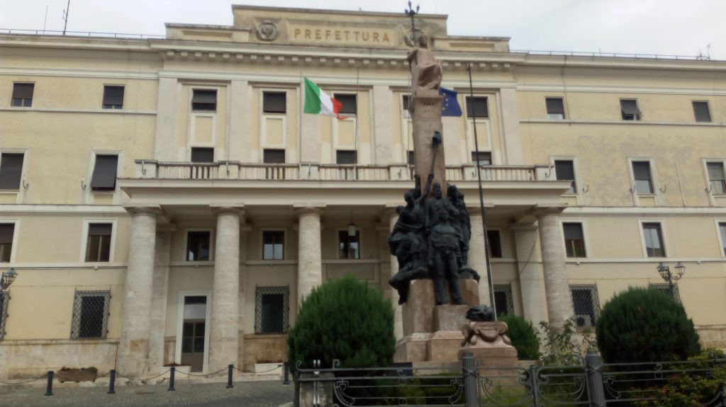 nicola ricciotti - in evidenza il monumento dedicato ai martiri ciociari
