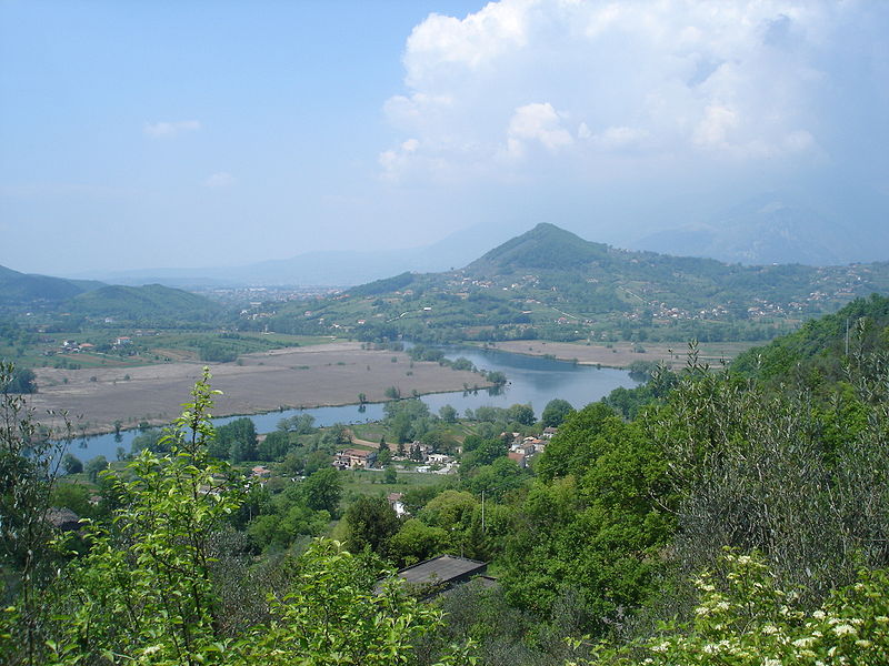 il lago di Posta Fibreno - Il Lago Visto Dall'alto