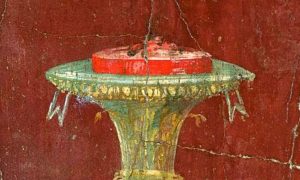 La torta deglgi antichi romani - Cassata Oplontis