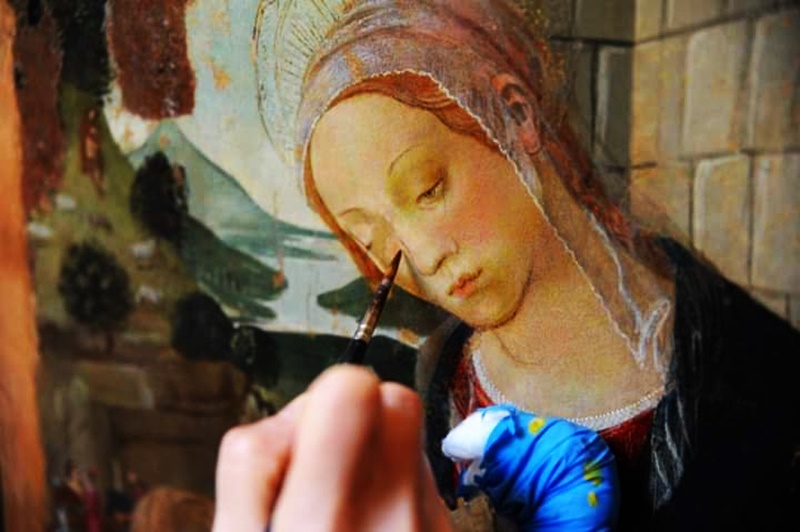 madonna del buon consiglio - Restauri